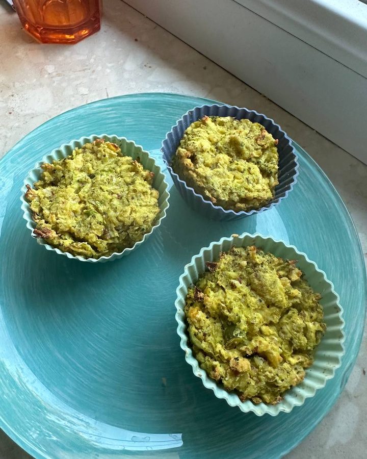Зелёные кексы